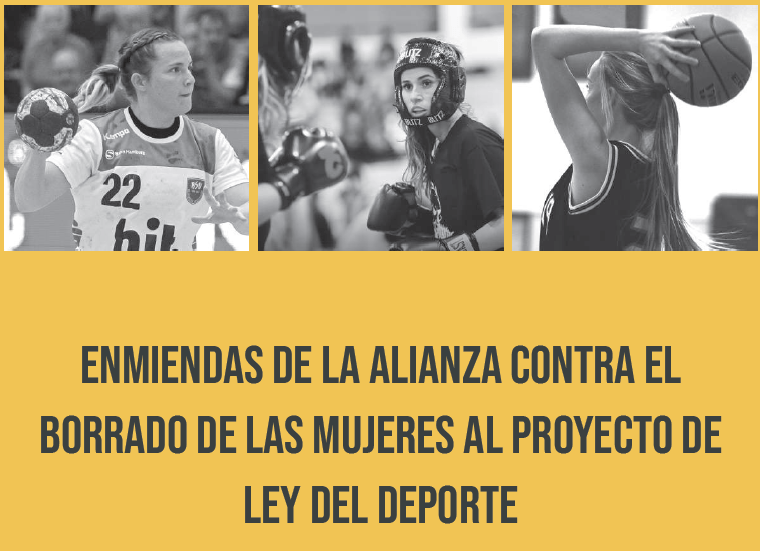 Asociaciones feministas reclaman que la nueva Ley del Deporte no ponga ...
