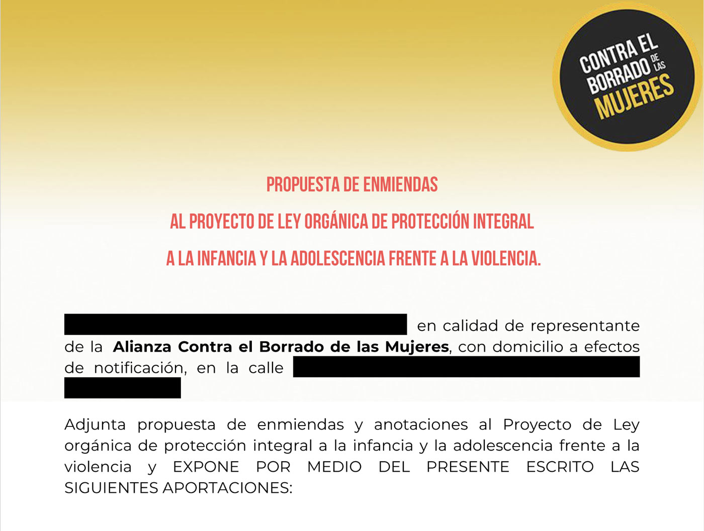 Alianza Contra el Borrado de las Mujeres
