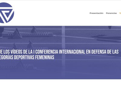 I Conferencia Internacional en defensa de las categorías deportivas femeninas