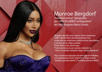 Organizaciones de mujeres piden a ONU Mujeres que revoque el nombramiento de un varón trans como «embajadora»