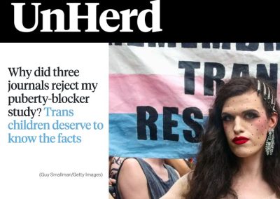 Por qué tres revistas rechazaron mi estudio sobre el impacto de los bloqueadores de la pubertad en la función cognitiva