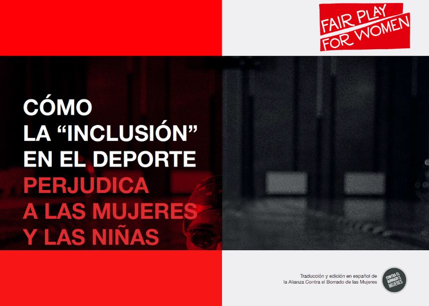 CÓMO  LA “INCLUSIÓN” EN EL DEPORTE PERJUDICA  A LAS MUJERES  Y LAS NIÑAS