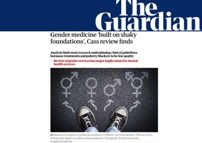 La medicina de género “está construida sobre cimientos inestables”, según la revisión de Cass