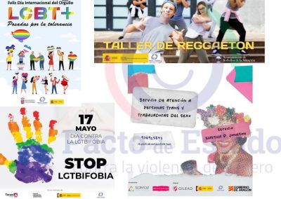 FONDOS DEL PACTO DE ESTADO CONTRA LA VIOLENCIA MACHISTA SE HAN UTILIZADO PARA CELEBRAR EL ORGULLO LGTB