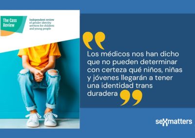 El informe Cass es una acusación condenatoria del daño que la sanidad pública ha hecho a la infancia