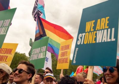 Sobre la responsabilidad de Stonewall al abandonar a las personas LGB