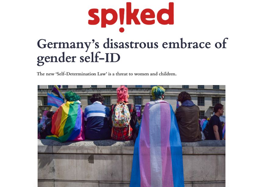 La desastrosa adopción de la autoidentificación del sexo en Alemania es una amenaza para mujeres y menores