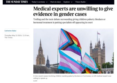 Los expertos médicos en medicina de género escurren el bulto para no declarar en los tribunales