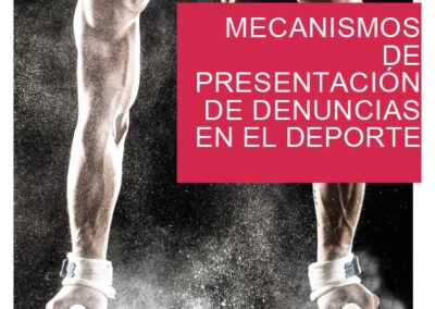 Mecanismos de presentación de denuncias en el deporte