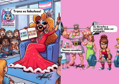 El transactivismo, en imágenes