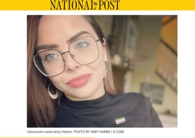 La enfermera Amy Hamm, despedida por defender los derechos de las mujeres