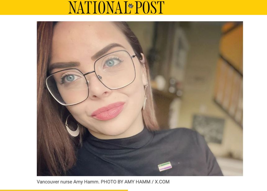 La enfermera Amy Hamm, despedida por defender los derechos de las mujeres