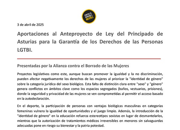 Contra el Borrado de las Mujeres