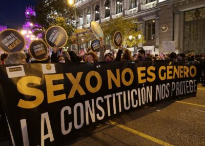 Alianza Contra el Borrado de las Mujeres asks the Constitutional Court not to endorse a law that creates legal uncertainty in the debate on the so-called Trans Law