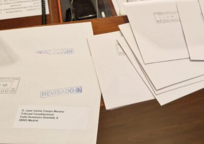 Contra Borrado pide al Tribunal Constitucional que en el debate de la llamada Ley Trans no avale una norma que genera inseguridad jurídica.