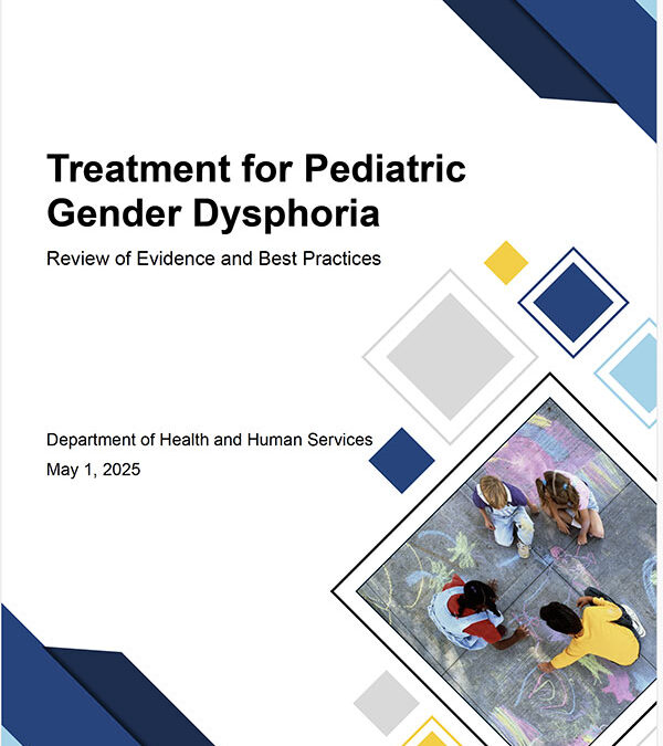 Treatment for Pediatric  Gender Dysphoria.  Review of Evidence and Best Practices