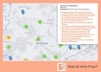 No son casos aislados. Mapa de la incidencia del transgenerismo sobre los derechos de las mujeres en Alemania