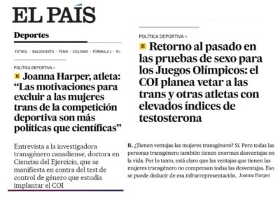 Carta a la Defensora del lector de El País: el periódico no debería alinearse con posturas que pongan en cuestión los derechos conquistados de las mujeres