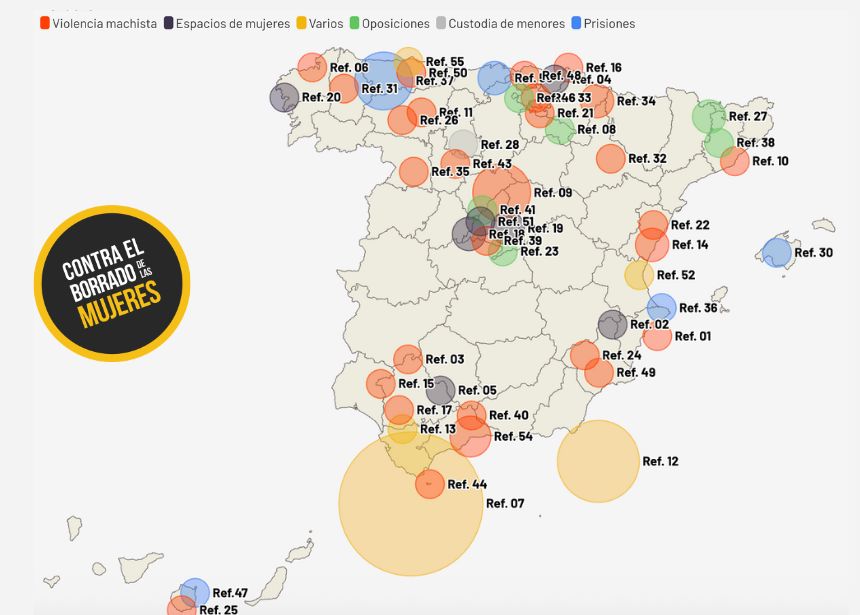 UN MAPA INTERACTIVO QUE DOCUMENTA LOS IMPACTOS DE LA AUTODETERMINACIÓN DEL SEXO REGISTRAL