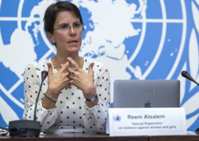 Reem Alsalem recuerda al Comité CEDAW que sexo no es género